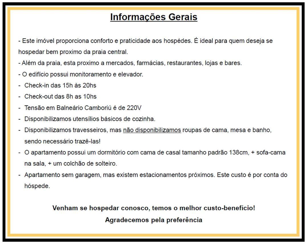 Lindo Apartamento Avenida Brasil Balneário Camboriú Εξωτερικό φωτογραφία